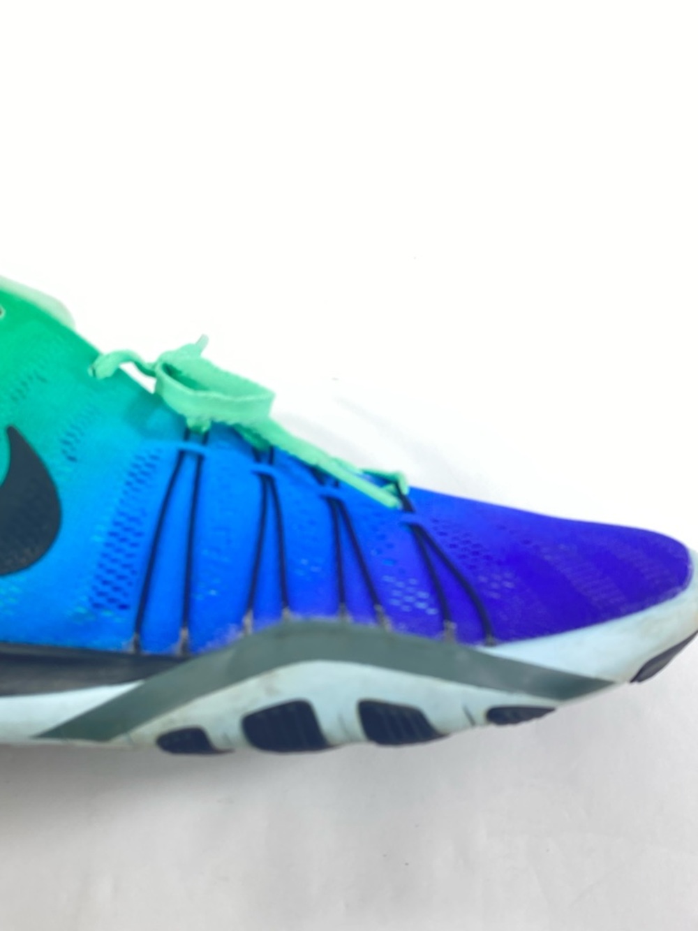 Nike Free TR 6 Spectrum Running Trainers 849804-300 Teal / Blue Women’s Size:7.5 - Picture 13 of 16